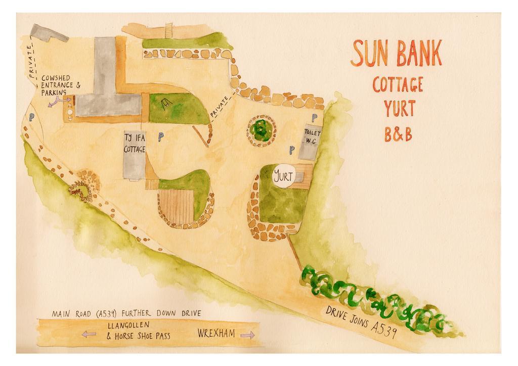 Sunbank Accommodation Llangollen Luaran gambar